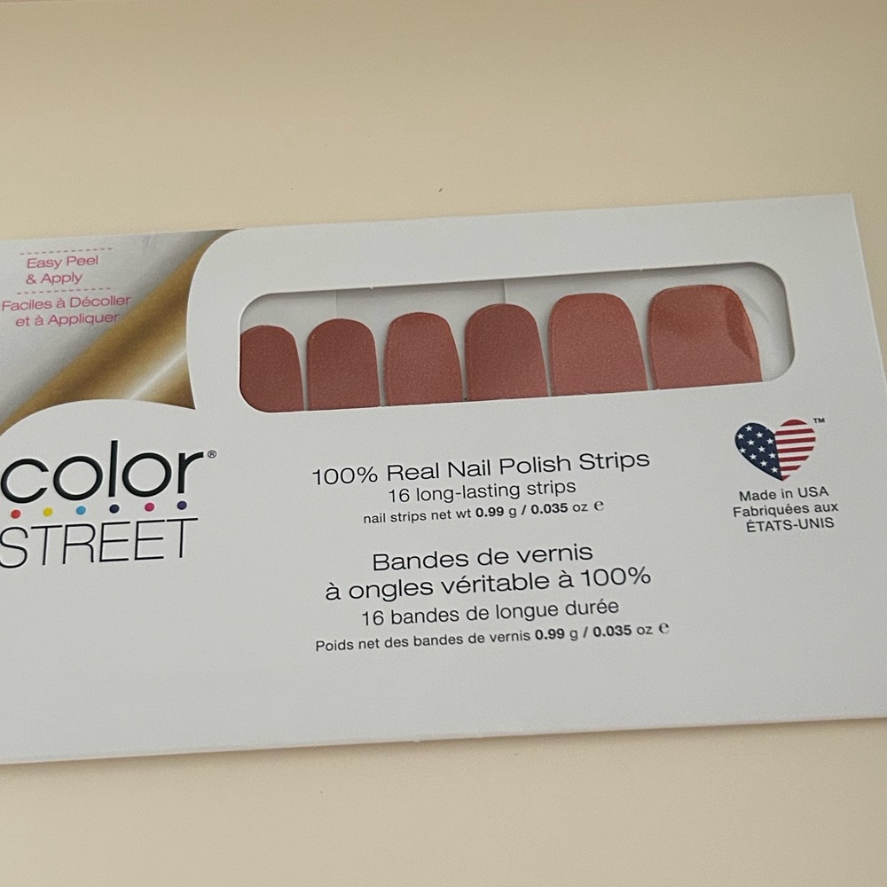 Color Street Vibrant Nail Polish Strips - Havana Gold